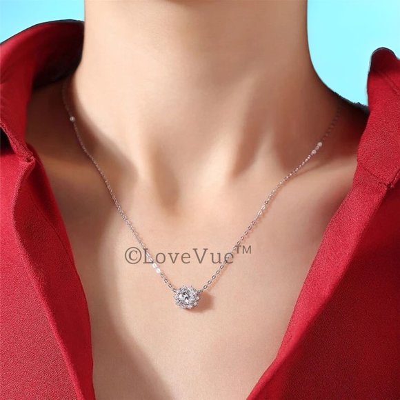 Certified 1ct. t.w. Diamond Snowflakes Brilliant Cut Necklace - Picture 8 of 16